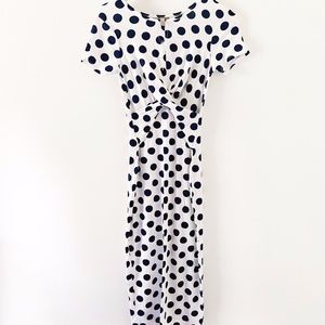 ASOS | Polka Dot Bodycon Midi Dress